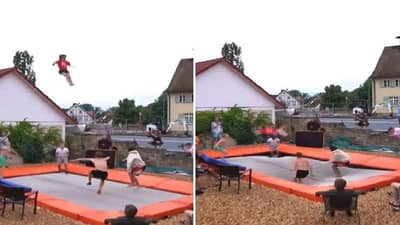 Viral: યુવકે હવામાં કર્યા ગજબના ફ્લિપ્સ ! વીડિયો જોઈ લોકોએ કહ્યું શું તમે ફ્લિપ્સ ગણી શકો છો ?