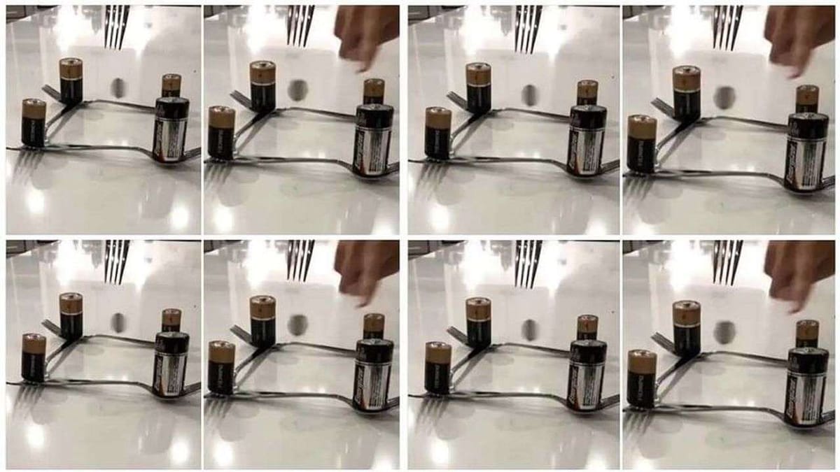 Viral: ગજબની કલાકારી ! બેટરીની મદદથી શખ્સે હવામાં ઘુમાવ્યો સિક્કો, વીડિયો જોઈ લોકો આશ્ચર્યમાં પડ્યા