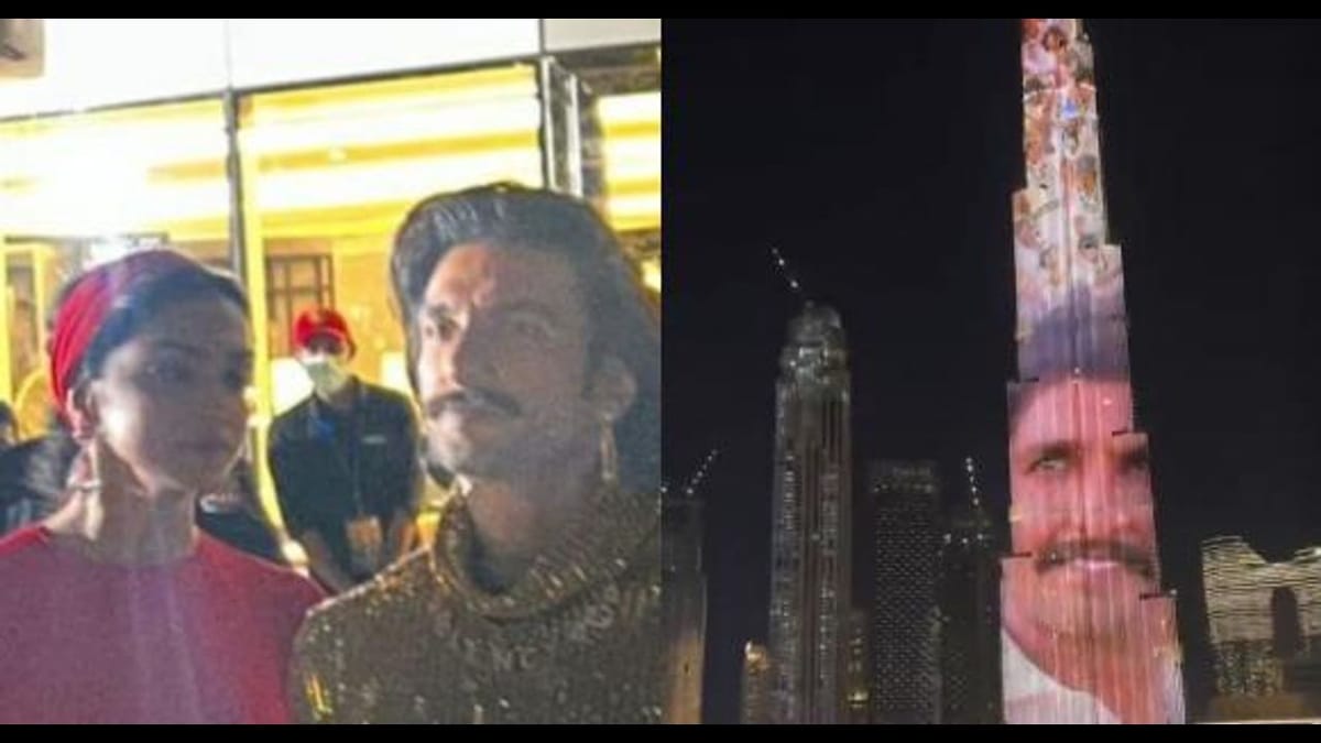 બુર્જ ખલીફા પર છવાયો રણવીર સિંહ, '83'ની ઝલક દેખાતા દીપિકા પાદુકોણે આપી આવી પ્રતિક્રિયા