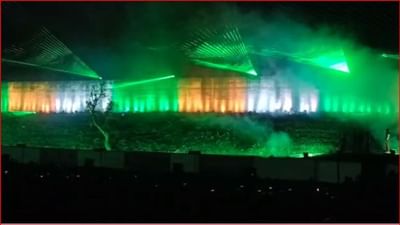 TAPI: તાપી નદીના કિનારે યોજાયો લેઝર શો, લાઇટોથી ઝગમગી ઉઠ્યો તાપીનો કિનારો