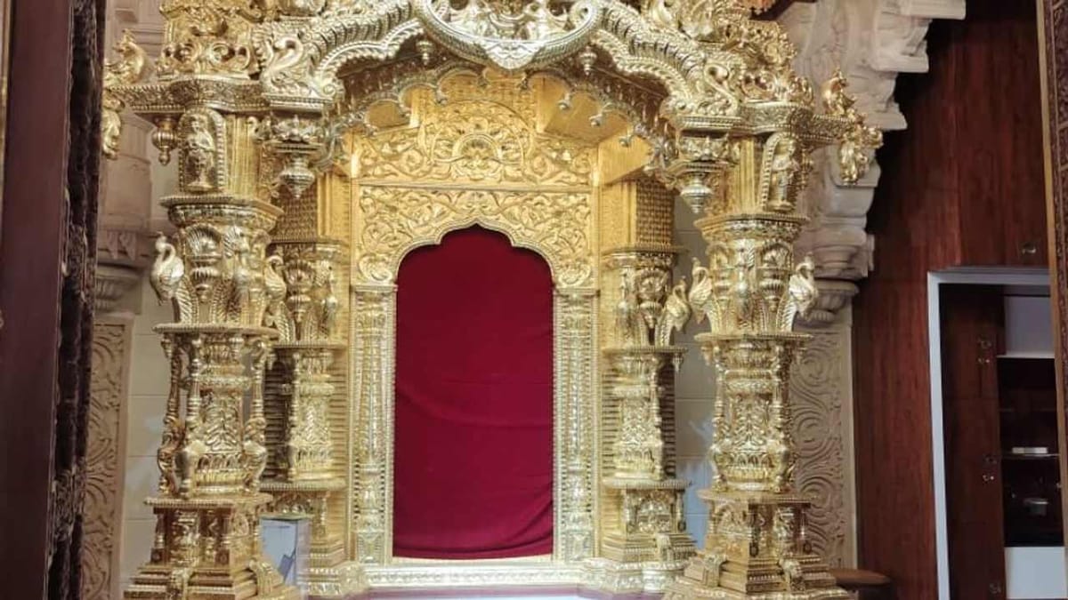 RAJKOT : સરધાર સ્વામિનારાયણ મંદિરે 10 ડિસેમ્બરથી ભવ્ય મૂર્તિ પ્રતિષ્ઠા મહોત્સવ, આઠ દિવસીય મહોત્સવમાં અનેકવિધ કાર્યક્રમો યોજાશે