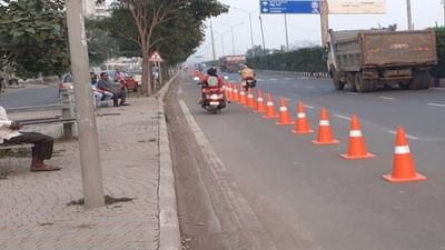 Surat : વેસુ વીઆઇપી રોડ પર સાઇકલ ટ્રેકના પ્રયોગથી વાહનચાલકો પરેશાન, ટ્રાફિક સમસ્યાને આમંત્રણ આપતું મનપા તંત્ર