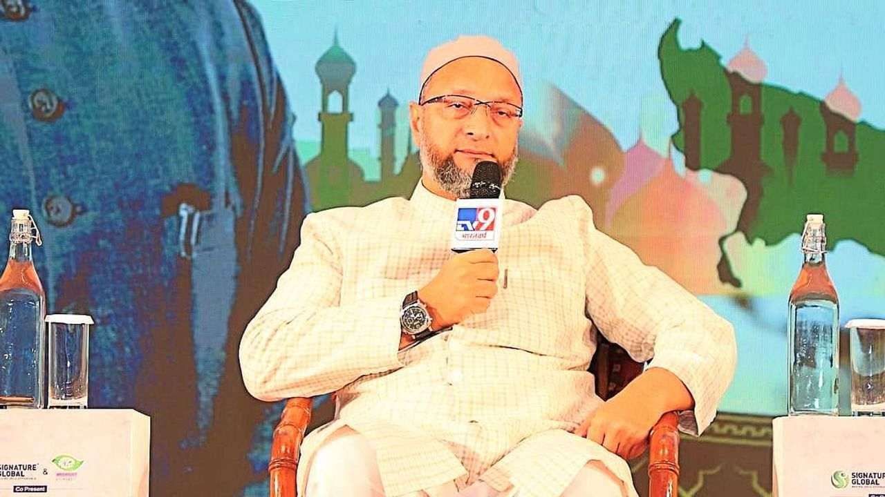 Asaduddin Owaisi at Satta Sammelan : ઓવૈસીના અખિલેશ પર વાકપ્રહાર, કહ્યુ 'અમે બાય બર્થ અને બાય ચોઈસ ભારતીય છીએ, ભારતની ચૂંટણીમાં પાકિસ્તાન અને જિન્નાહ શા માટે'