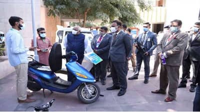 ગાંધીનગર : મુખ્યમંત્રી ભૂપેન્દ્ર પટેલ I-Create ની મુલાકાતે, ઇલેકટ્રીક વ્હીકલ સેન્ટર ઓફ એક્સલન્સનું ઉદ્દઘાટન કર્યુ