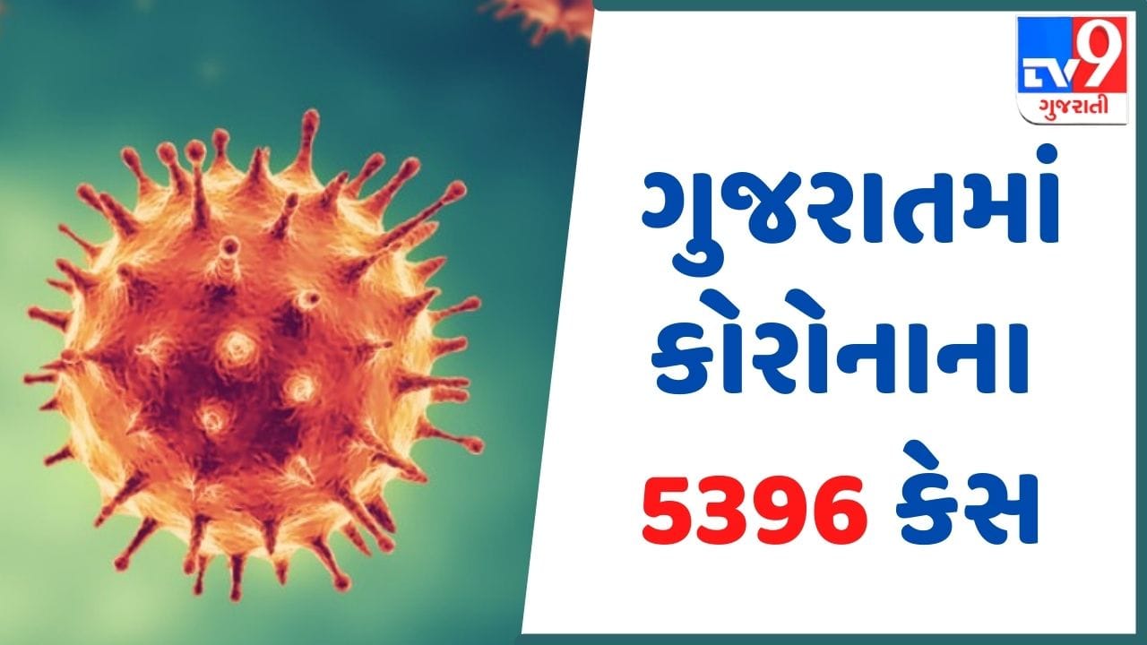 GUJARAT : કોરોનાનો મહા વિસ્ફોટ, નવા 5396 કેસ સાથે એક્ટીવ કેસ વધીને 18 હજારને પાર