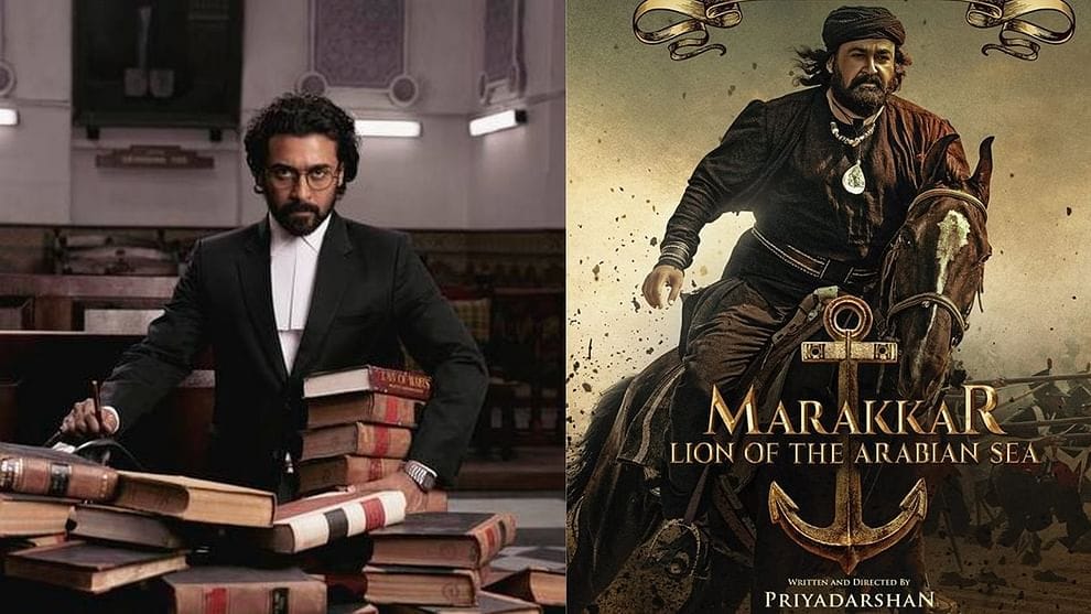 Oscars 2022 : સૂર્યાની 'જય ભીમ' અને મોહનલાલની 'મરાક્કર' ઓસ્કર ફિલ્મોની લિસ્ટમાં સામેલ