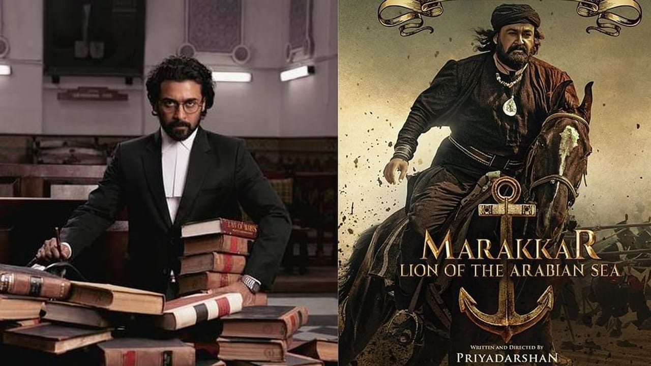 Oscars 2022 : સૂર્યાની 'જય ભીમ' અને મોહનલાલની 'મરાક્કર' ઓસ્કર ફિલ્મોની લિસ્ટમાં સામેલ