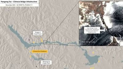 પેંગોંગ તળાવ પર બ્રિજના નિર્માણ મામલે ભારતે કર્યો વિરોધ, ચીને કહ્યું- પ્રાદેશિક સાર્વભૌમત્વની સુરક્ષા માટે થઈ રહ્યું છે કામ