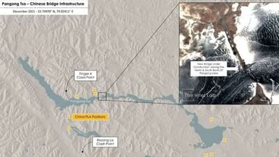 પેંગોંગ તળાવ પર બ્રિજના નિર્માણ મામલે ભારતે કર્યો વિરોધ, ચીને કહ્યું- પ્રાદેશિક સાર્વભૌમત્વની સુરક્ષા માટે થઈ રહ્યું છે કામ