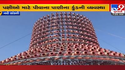 ખેડૂતે 2500 માટલાથી બનાવ્યું શિવલિંગ આકારનું પક્ષીઘર, રાજકોટના ગામડાનો આ પક્ષીઓનો આશરો તમને અભિભૂત કરી મુકશે