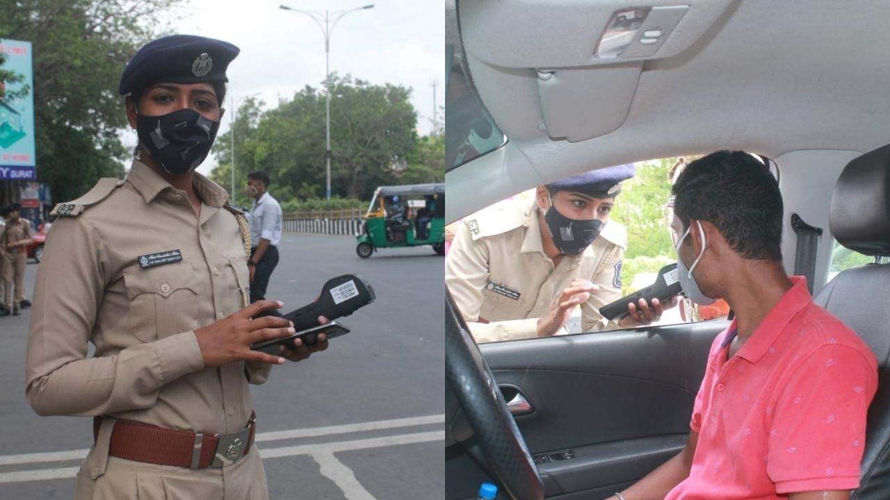 Surat: માસ્ક માટે હવે પોલીસ ફરી ફ્રન્ટ ફૂટ પર, લોકોને દંડ ફટકારવાનું કર્યુ શરૂ