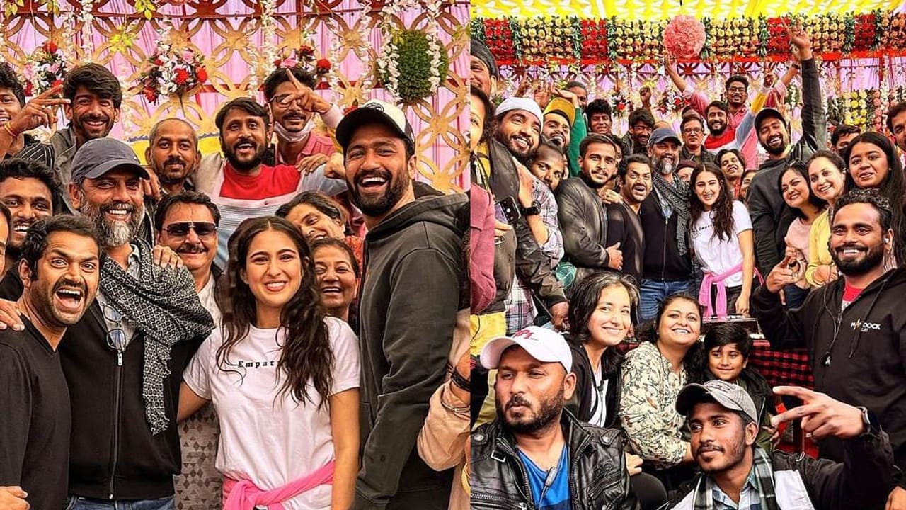Photos : વિકી કૌશલ અને સારા અલી ખાને લક્ષ્મણ ઉતેકરની આગામી ફિલ્મના ઇન્દોર શેડ્યૂલને પૂર્ણ કર્યુ