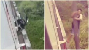 Viral Video: રેલવે ટ્રેક પર બાઈક ચલાવી રહ્યો હતો યુવક, અચાનક ટ્રેન આવી જતા જીવ બચાવવા લગાવ્યો ગજબનો જુગાડ