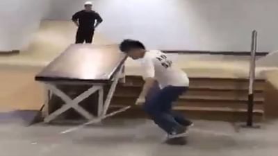 શાનદાર સ્કેટિંગ : આંખની રોશની વગર શાનદાર સ્કેટિંગ કરતા આ યુવકનો વીડિયો થયો વાયરલ, જુઓ VIDEO