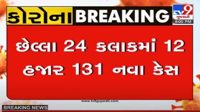 ગુજરાતમાં આજે કોરોનાના નવા 12,131 કેસ નોંધાયા, 30ના મોત