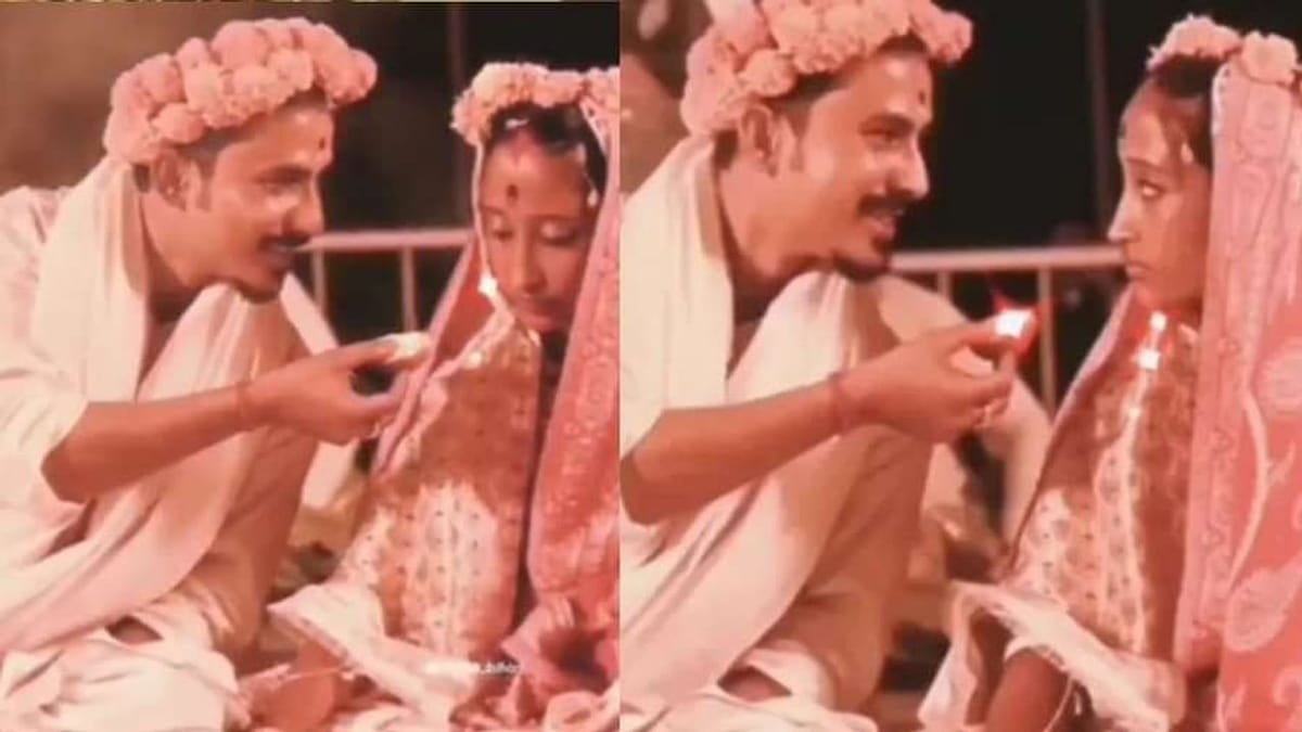 Video : લગ્નમાં વરરાજાને સુઝી મસ્તી ! બાદમાં ગુસ્સે થયેલી દુલ્હને મહેમાનોની સામે દુલ્હાના હાલ કર્યા બેહાલ