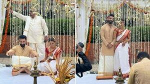 Mouni Roy Wedding : મૌની રોય અને સૂરજ નામ્બિયારે મલયાલી રીતિ-રિવાજ મુજબ કર્યા લગ્ન, તસવીરો આવી સામે