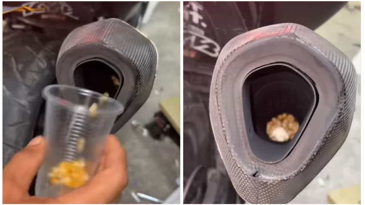 Viral: શખ્સે સ્કૂટીના સાઈલેન્સરમાં તૈયાર કર્યા પોપકોર્ન, યુઝર્સ બોલ્યા આજ જોવાનું બાકી રહી ગયું હતું