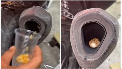 Viral: શખ્સે સ્કૂટીના સાઈલેન્સરમાં તૈયાર કર્યા પોપકોર્ન, યુઝર્સ બોલ્યા આજ જોવાનું બાકી રહી ગયું હતું