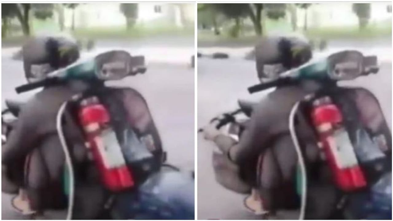 Viral: વ્યક્તિએ સ્કૂટરમાં કરી ગજબની કારીગરી, લોકોને પસંદ આવ્યો આ દેશી જુગાડ