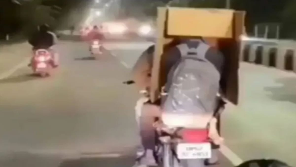 Jugaad : આ યુવકે ઠંડીથી બચવા લગાવ્યુ ગજબનુ દિમાગ, વીડિયો જોઈ લોકોએ કહ્યુ  દેશી જુગાડ જીંદાબાદ