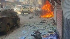 Syria Rocket Attack: સીરિયન શહેર રોકેટ હુમલા બાદ આવ્યું આગની લપેટમાં છના મોત, 30 ઘાયલ