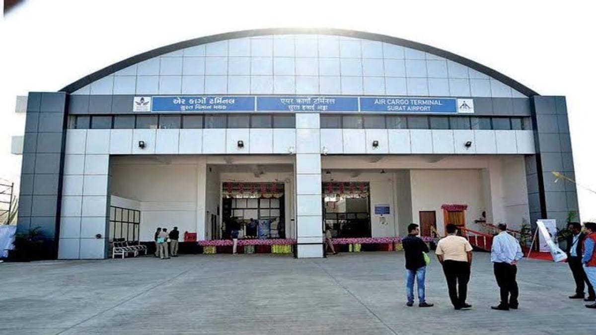કાર્ગોથી માલ અન્ય રાજ્યોમાં મોકલવા સુરત આખા ગુજરાતમાં બીજા સ્થાને, જામનગર પ્રથમ