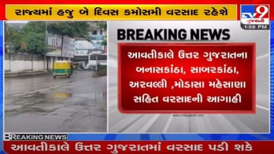 રાજયમાં હજુ બે દિવસ કમોસમી વરસાદ રહેશે, ઠંડીનો ત્રીજો રાઉન્ડ શરૂ થશે : હવામાન વિભાગ