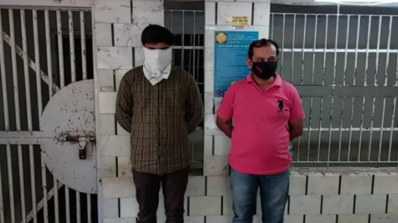 Bhavnagar: ચોકીદારને ધમકાવી રૂ.19 લાખના કોપર બ્રાસના સ્ક્રેપની ચોરી કરનાર બે આરોપીને પોલીસે ઝડપી પાડ્યા