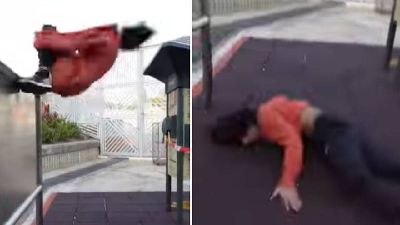 બેક ફ્લિપ મારવી આ યુવકને ભારે પડી, સ્ટંટના ચક્કરમાં હાલ થયા બેહાલ, જુઓ VIDEO