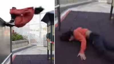 બેક ફ્લિપ મારવી આ યુવકને ભારે પડી, સ્ટંટના ચક્કરમાં હાલ થયા બેહાલ, જુઓ VIDEO