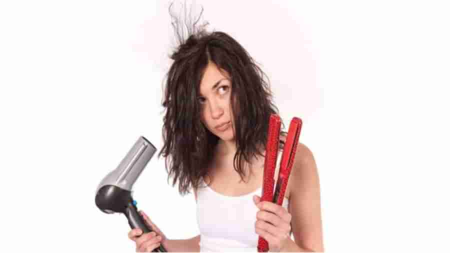 Damage hair care tips: હીટિંગ ટૂલ્સ વાળને કરી શકે છે નુકસાન, અપનાવો આ DIY માસ્ક, ચોક્કસ થશે ફાયદો
