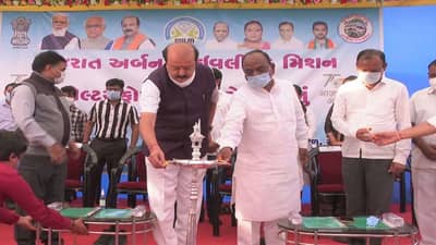 રાજપીપલા : જિલ્લા પ્રભારી પૂર્ણેશ મોદીના હસ્તે  રૂ.2.67 કરોડના ખર્ચે નવનિર્મિત પામનાર રેન બસેરાનું ખાતમૂહુર્ત કરાયું