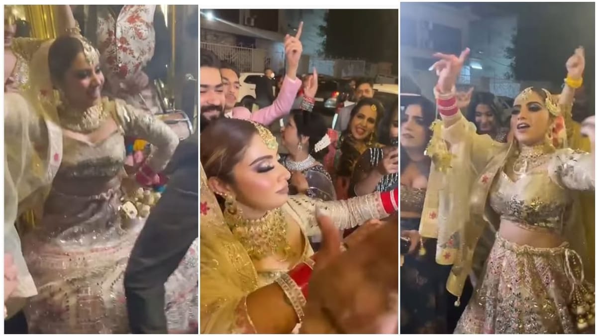 આ બ્રાઇડે કર્યો વેડિંગ લહેંગામાં ભાંગડા ડાન્સ, સોશિયલ મીડયા પર વિડીયો થયો વાયરલ