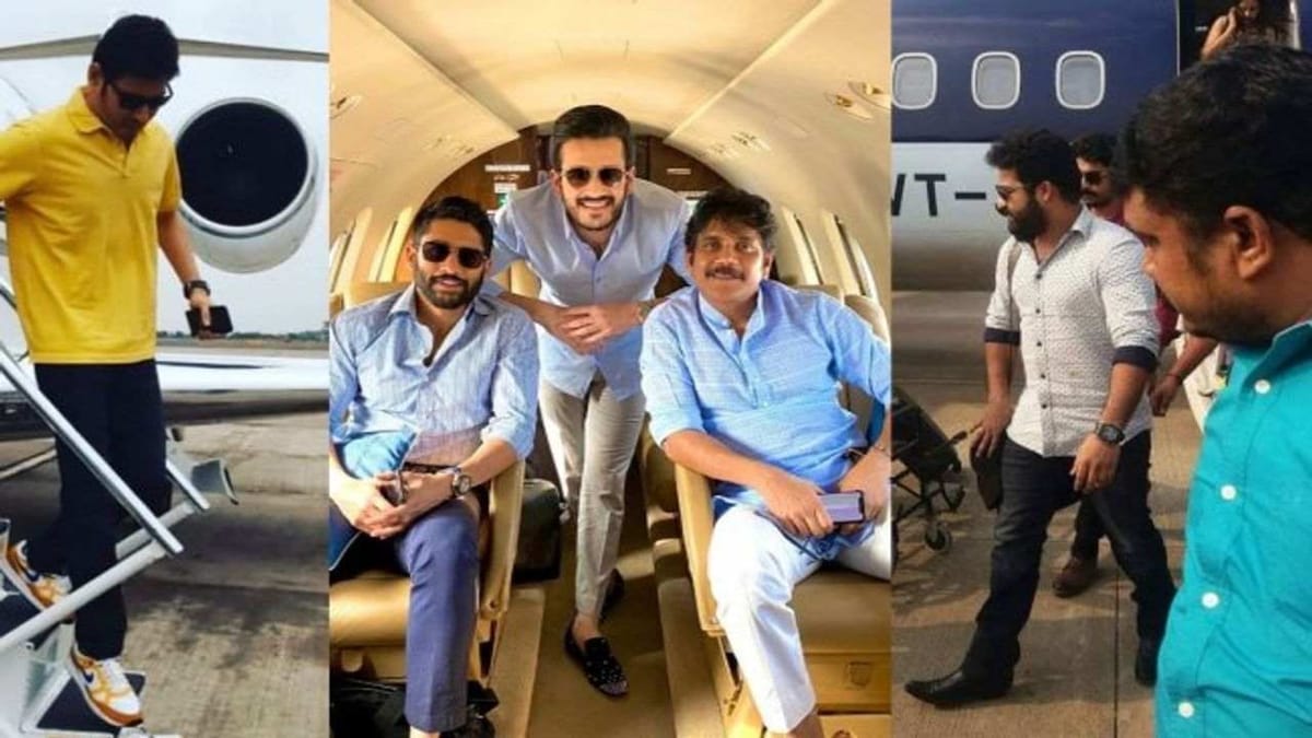 અલ્લુ અર્જુન થી લઇને રામ ચરન સુધી આ તેલુગુ ફિલ્મ સ્ટારો પાસે છે પોતાના પ્રાઇવેટ જેટ
