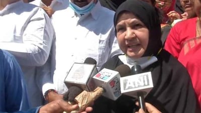 Karnataka hijab controversy : હું વિધાનસભામાં પણ હિજાબ પહેરું છું, હિંમત હોય તો સરકાર રોકીને બતાવે, કોંગ્રેસ ધારાસભ્ય ફાતિમા