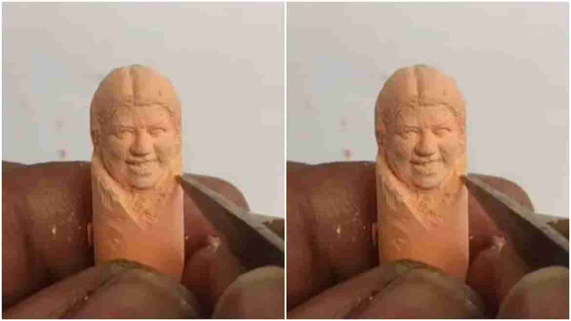 Viral: ચોક પર લતા મંગેશકરની બનાવી તસ્વીર, કલાકારે અનોખા અંદાજમાં આપી શ્રદ્ધાંજલિ