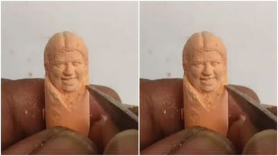 Viral: ચોક પર લતા મંગેશકરની બનાવી તસ્વીર, કલાકારે અનોખા અંદાજમાં આપી શ્રદ્ધાંજલિ