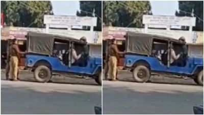 Viral: જીપને ધક્કો મારી રહેલા લોકો પર શખ્સે કરી જોરદાર દેશી કોમેન્ટ્રી, જુઓ વીડિયો