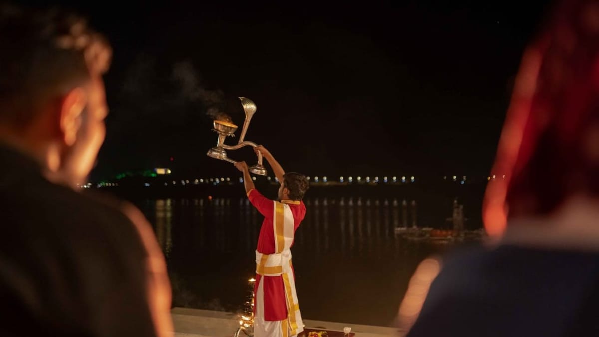 કેવડિયા ખાતે નર્મદા ઘાટ પર નર્મદા મહાઆરતી શરૂ, આરતી માટે વિશેષ વેબસાઇટ ખુલ્લી મુકવામાં આવી