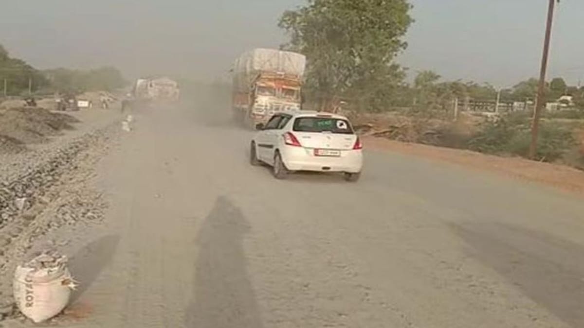 ગાંધીનગર : રાંધેજા- બાલવા રોડનું રીસર્ફેસીંગ કામ શરૂ, ભારે વાહનોની અવરજવર પર પ્રતિબંધ