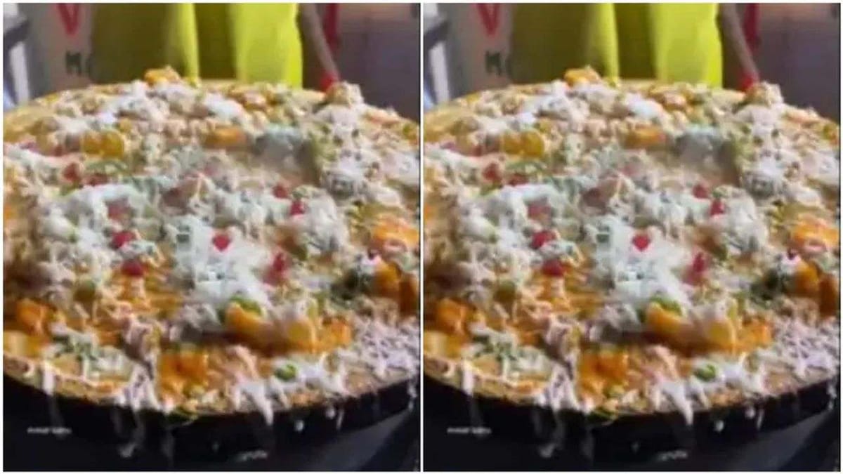 Weird Food: સ્ટ્રીટ વેન્ડરે ફ્રુટ ઉમેરી ઢોસા કર્યા તૈયાર, લોકોએ આપી આવી પ્રતિક્રિયાઓ