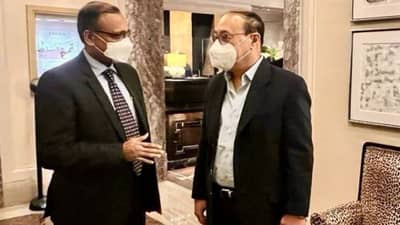 યુક્રેન અંગે યોજાનારી UNSC મિટીંગ પહેલા ન્યૂયોર્ક પહોંચ્યા વિદેશ સચિવ હર્ષવર્ધન શ્રૃંગલા