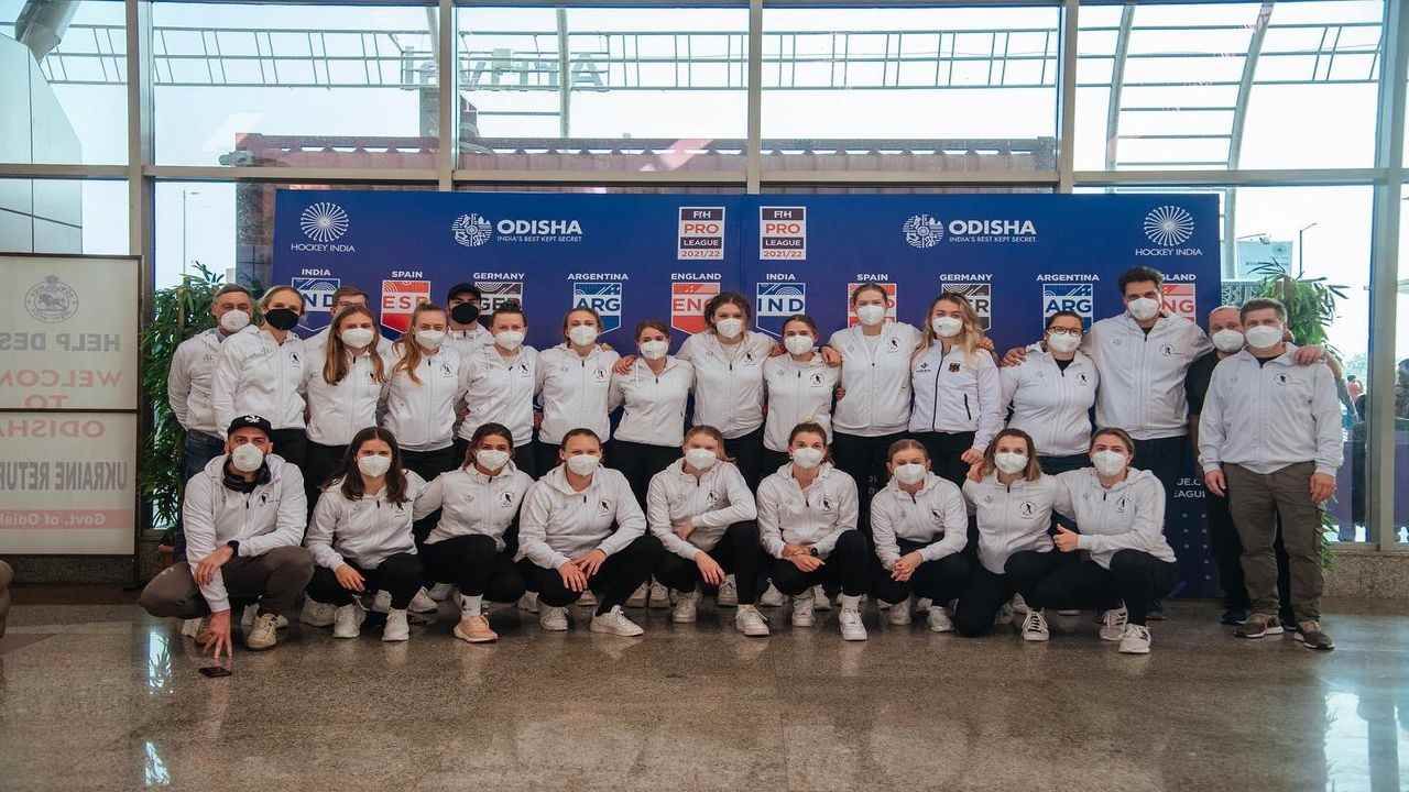 FIH Hockey Pro League: જર્મનીની મહિલા હોકી ટીમ ભુવનેશ્વર પહોંચી, 12 માર્ચે ભારત સામે મેચ