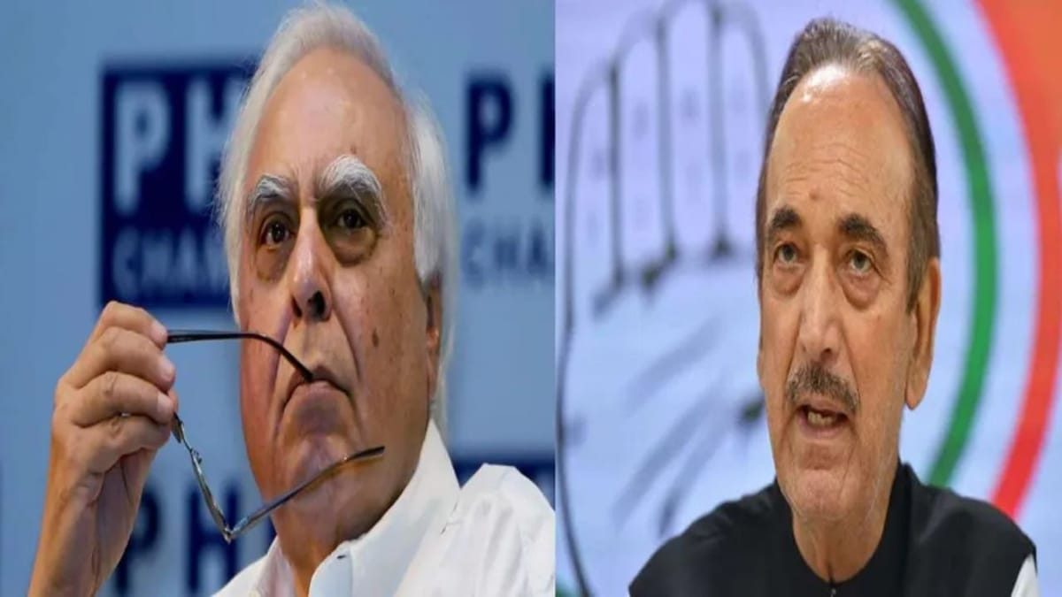 કોંગ્રેસમાં ઘમાસાણ! દિલ્હીમાં G-23 નેતાઓની બેઠક, સિબ્બલ-તિવારી સહિત અનેક નેતાઓ પહોંચ્યા ગુલામ નબી આઝાદના ઘરે, ફરી કરશે નેતૃત્વ પરિવર્તનની માંગ