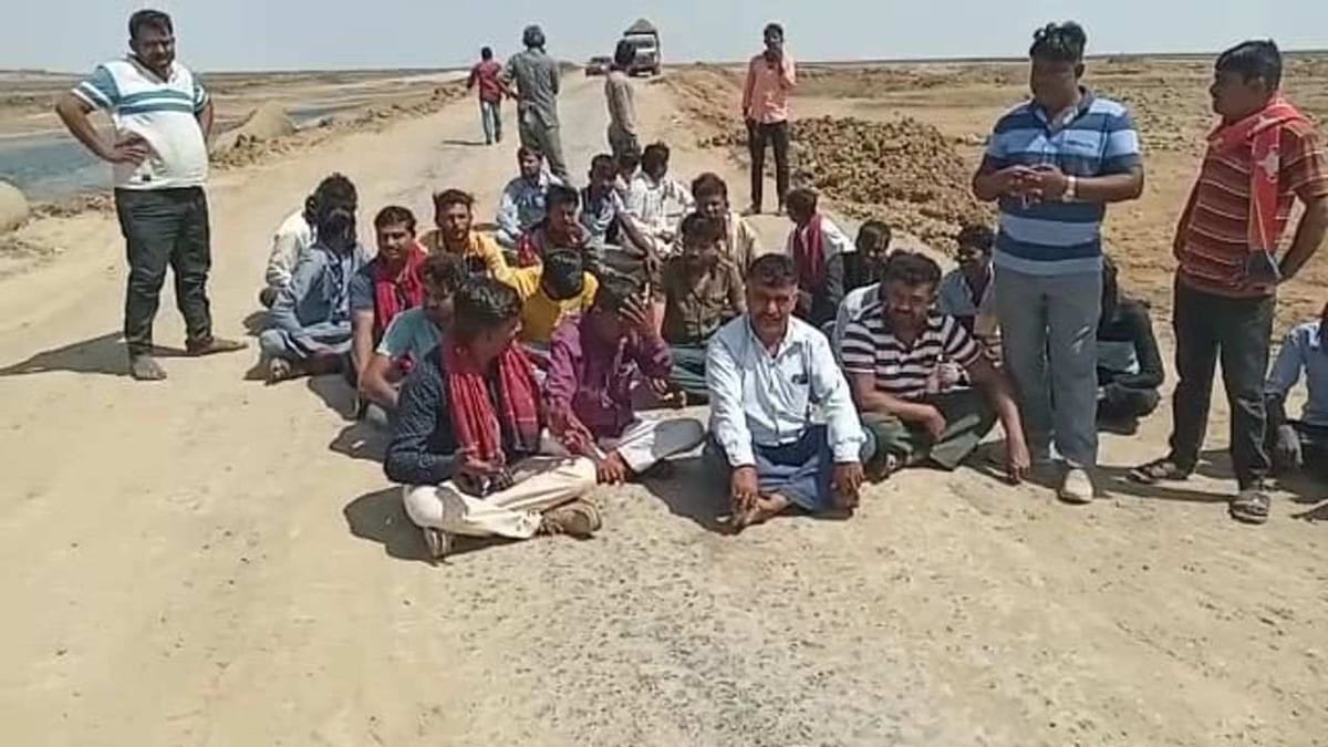 Kutch : મીઠાના અગરો માટે નાના રણમાં ગેરકાયદે જમીન દબાણોના આક્ષેપ સાથે સ્થાનિકોનો  વિરોધ