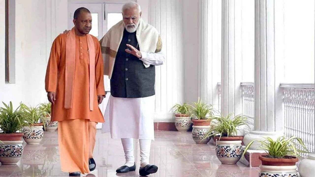 Uttar Pradesh: યોગી આદિત્યનાથ રવિવારે સાંજે મળશે PM મોદીને, ઉતરપ્રદેશના પ્રધાનમંડળને અપાશે આકાર