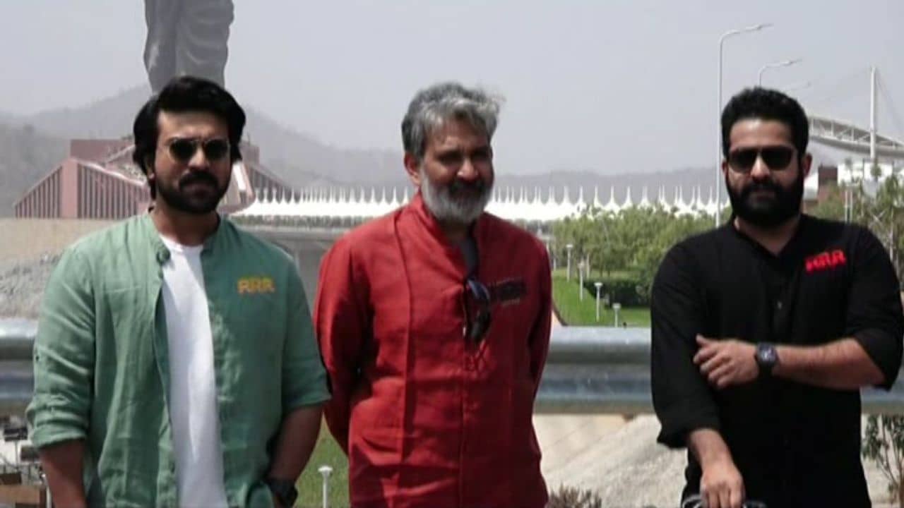 Narmada: બહુચર્ચિત RRR ફિલ્મની ટીમે સ્ટેચ્યુ ઓફ યુનિટીની મુલાકાત લીધી, જાણો કલાકારોએ સરદાર વિશે શું કહ્યું