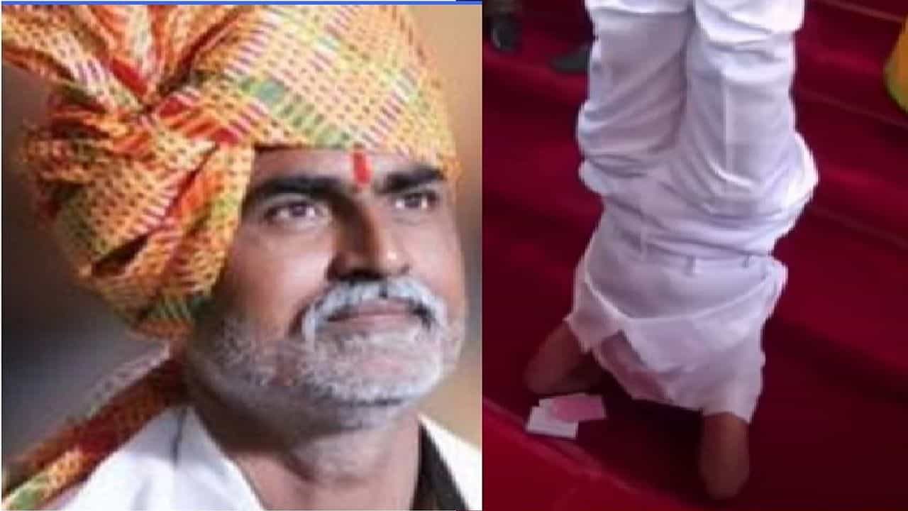Maharashtra: રાજ્યપાલના નિવેદનનો વિવાદ, આ ધારાસભ્યએ વિરોધ દર્શાવવા કર્યુ શીર્ષાસન, જુઓ વીડિયો