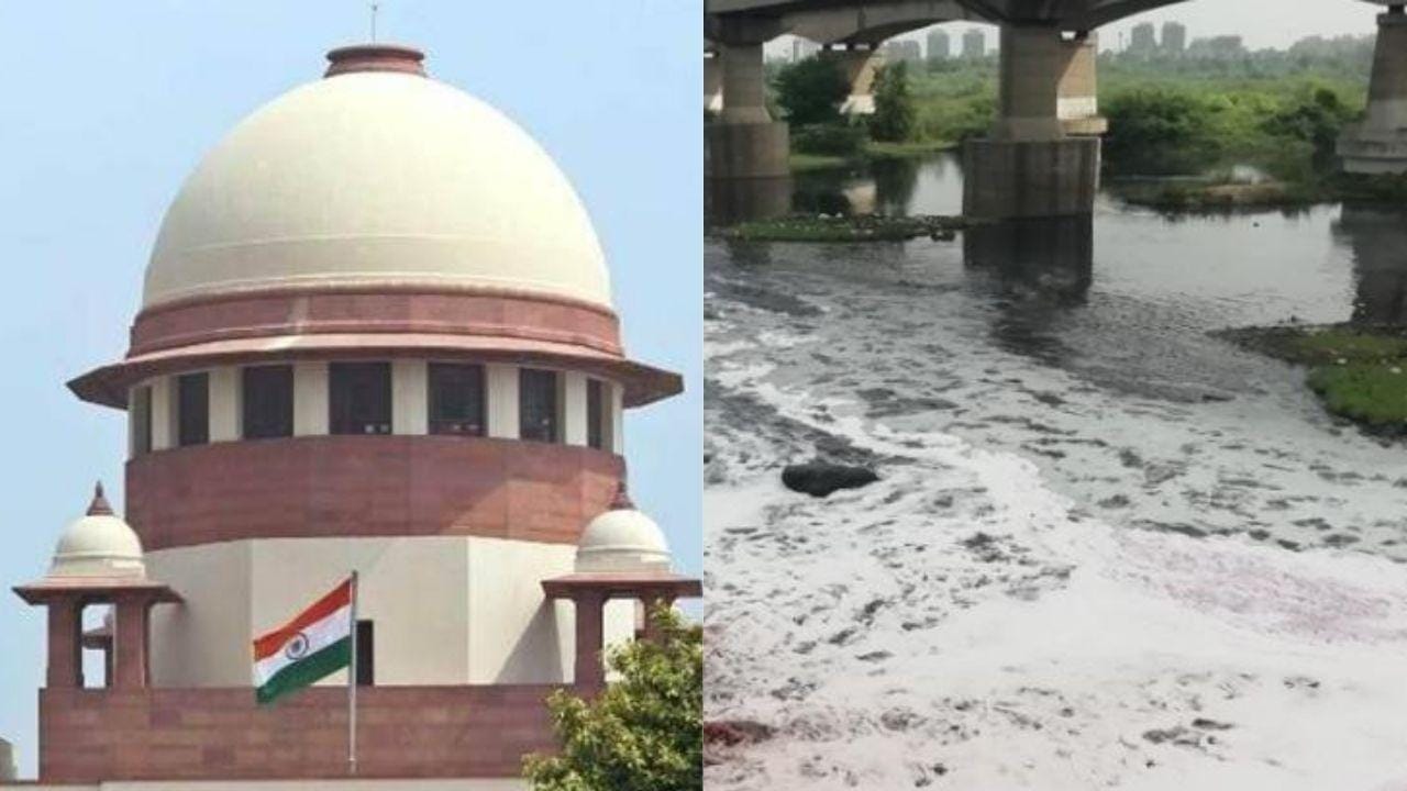 Ahmedabad ની સાબરમતી નદીમાં પ્રદૂષણ મુદ્દે ઉદ્યોગ ગૃહોની અરજી સુપ્રીમ કોર્ટે ફગાવી દીધી Ahmedabad ની સાબરમતી નદીમાં પ્રદૂષણ મુદ્દે ઉદ્યોગ ગૃહોની અરજી સુપ્રીમ કોર્ટે ફગાવી દીધી